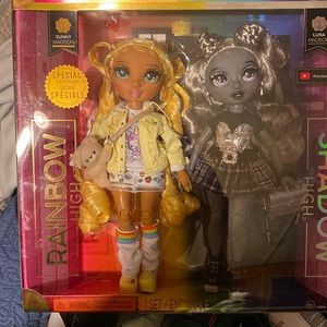 Rainbow, high and shadow high dolls NEW